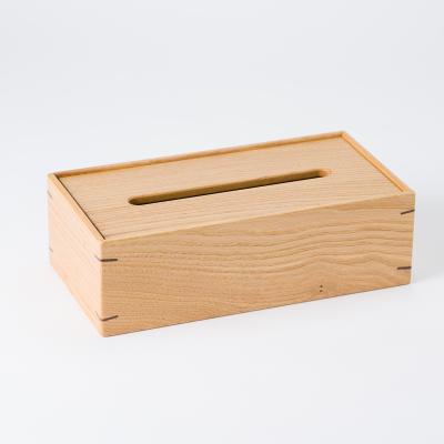 ふるさと納税 宍粟市 クリのティッシュケース　AW7