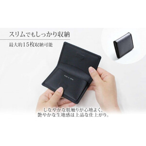 hide k 1896 ソフトカーボン カードケース  スリム タイプa ブラック card case a 11cm×7cm×1cm メンズ 名刺入れ 名刺ケース めいし ビジネス カード入れ カウレ