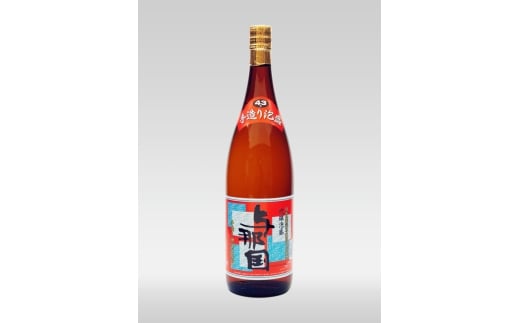 琉球泡盛 与那国43度1800ml（丸）1本 E0033