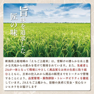 【えちご上越米】令和7年産 新潟県上越産 コシヒカリ 10kg 