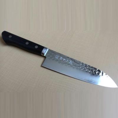ふるさと納税 関市 関三本杉　V1ゴールド鋼槌目鍔付三徳　H30-03 |  | 02