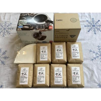 ふるさと納税 八尾市 直前焙煎!スペシャルティコーヒー飲み比べセット(コーヒー入門セット付き)(E149)