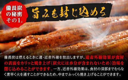 【特大】鹿児島県大隅産 うなぎカット蒲焼 合計600g  (150g×4パック）