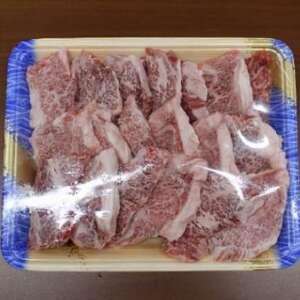 厳選されたGI認証　くまもとあか牛　特選焼肉用　500g(美里町)【配送不可地域：離島】【1502428】