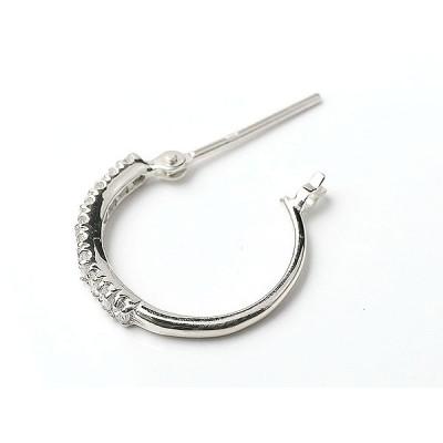 ふるさと納税 昭和町 プラチナ ピアス ダイヤモンド フープピアス pt900 リングピアス 180221ko201p |  | 03