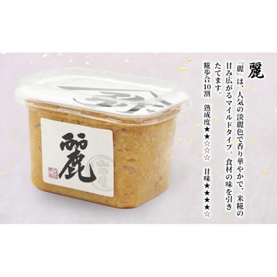ふるさと納税 新潟市 生きている味噌贅沢セレクション400g×各3カップ[54071075] |  | 02