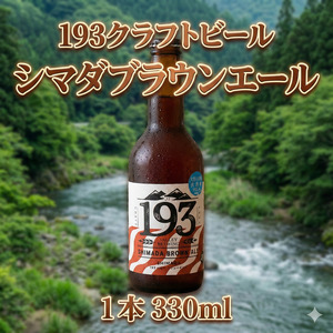 クラフトビール シマダブラウンエール イクミバレー クラフトビール【1本】