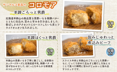 【サンマルコ食品】コロモアコロッケバラエティ全7種 48個セット【070002】