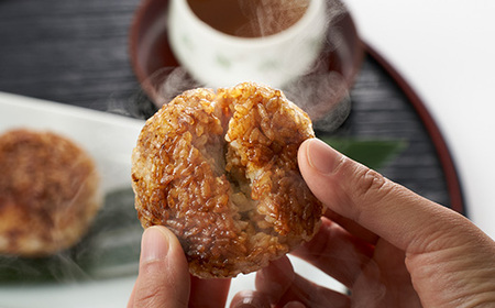 地元栃木産「とちぎの星」を使った焼きおにぎり　2個×10パック【配送不可地域：離島】【1431735】