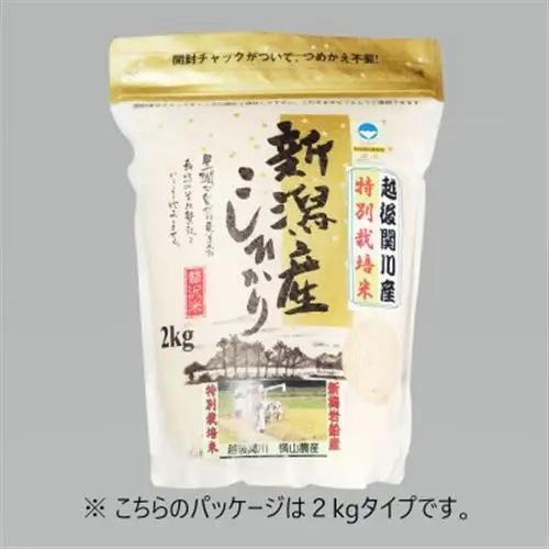 R7年産 関川村産こしひかり 精米6kg(2kg×3袋) ふっくら美味しさ 岩船米 [横山農産]_関川村産 こしひかり 先行予約_【1347088】