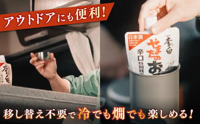 李白 日本酒パウチ3種セット 300ml×3本 島根県松江市/李白酒造有限会社 [ALDF014]