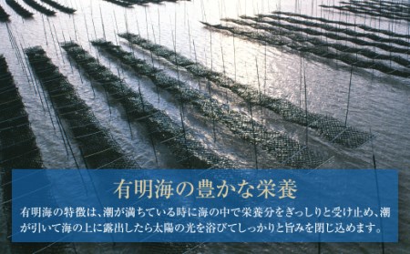 M26-34 有明海産一番摘み 大丸ボトル味海苔 8切80枚 5本セット