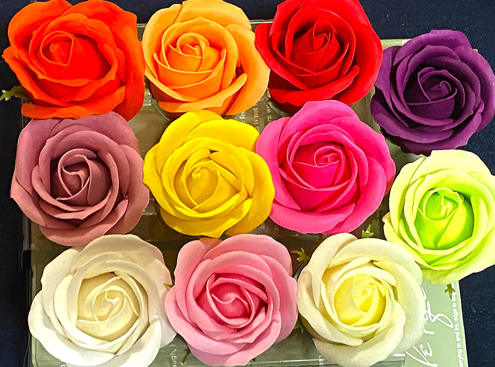 Flower balloon ( フラワー バルーン )  ソープ フラワー 10本 花束型 タイプ 韓国 お花 贈り物