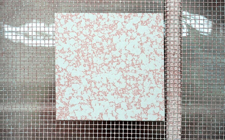 TILE ART Terra Collection テラブルー(S) 瑞浪市 / TILEmade タイル アート インテリア [AZCD003]