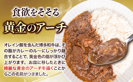 博多和牛の黄金カレー 200g×5食 清柳食産《30日以内に出荷予定(土日祝除く)》九州産 牛 カレー 黄金カレー 博多和牛  冷凍  