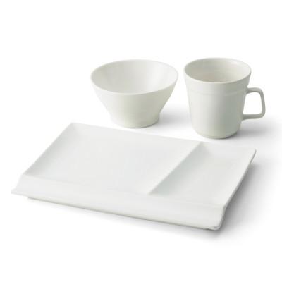 ふるさと納税 瑞浪市 【美濃焼】miyama.の食器　スターターセット　ホワイトマット |  | 02