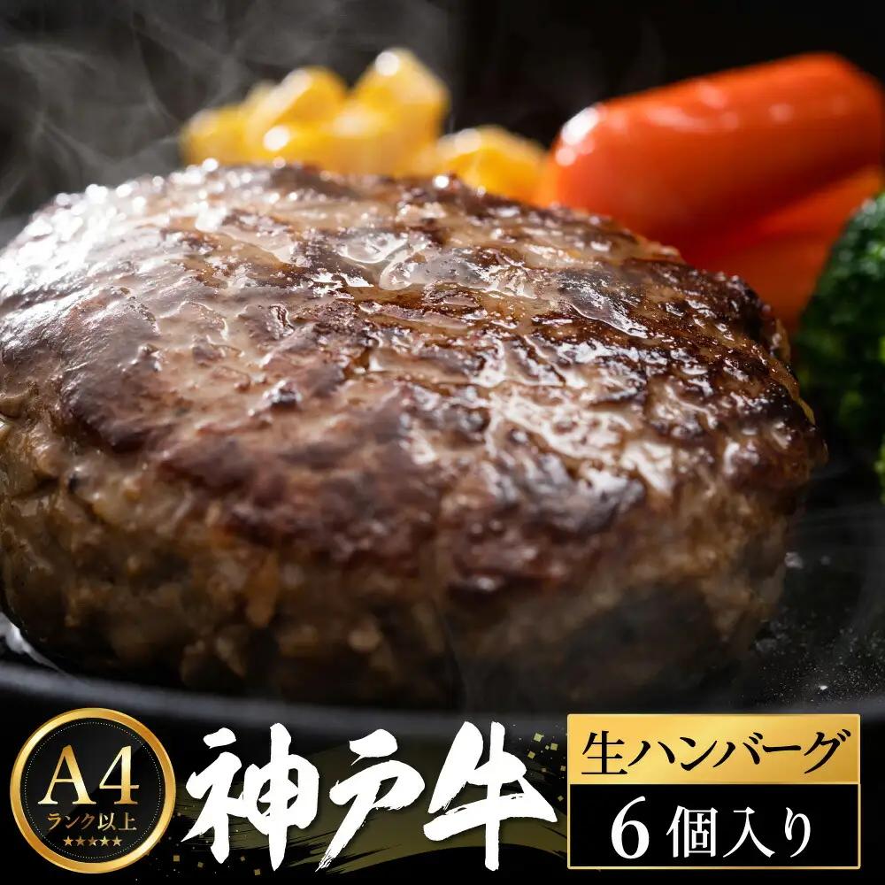 神戸牛 生ハンバーグ100g×6個