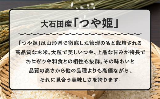 新米 米 令和7年産 【玄米2回定期便】 つや姫 30kg×2回 2026年4月・2026年7月発送 大石田町産 特別栽培米 玄米 ※沖縄・離島への配送不可 ja-tsgxa30x2-tkk4to7 