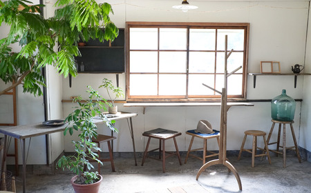 【ポールハンガー】木製 手作り【Ojn Handmade Hut】 | ポールハンガー 新潟県 出雲崎町