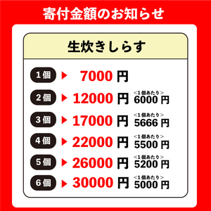 生炊きしらす 贈答用 210g×4 冷凍 しらす つくだ煮 佃煮 ごはんのお供 しらす ごはん 米 おつまみ しらす 佃煮