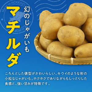 レビューキャンペーン実施中！【先行受付】【2026年4月出荷分】十勝めむろ産 越冬 マチルダ Ｌサイズ5kg 北海道産 国産 冷蔵 じゃがいも ジャガイモ 芋 いも イモ ポテト 5キロ L 野菜 肉
