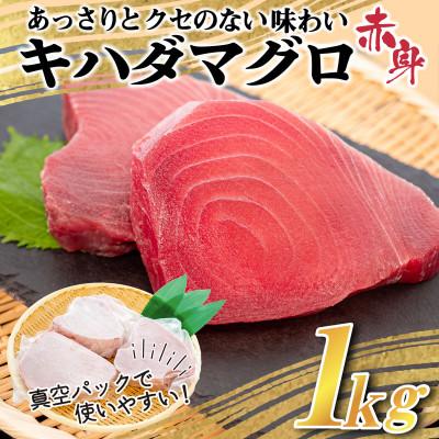 ふるさと納税 須崎市 キハダマグロ赤身　1kg