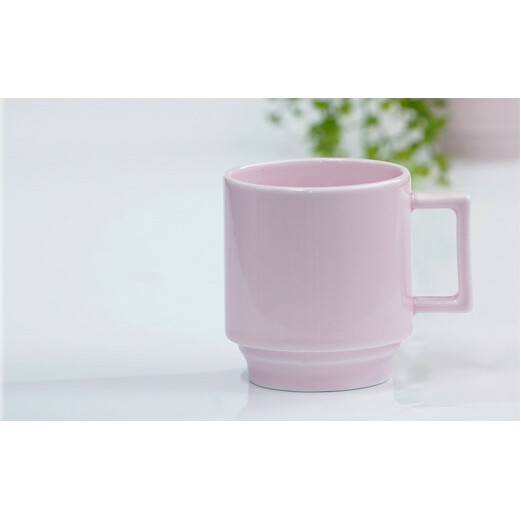 有田焼 世界一つよいマグカップ ～エヌ・マグ～ ペールピンク 2個 セット 匠 Takumi 強化磁器 割れにくい スタッキング スタイリッシュ ギフト プレゼント ピンク A11-66_イメージ3