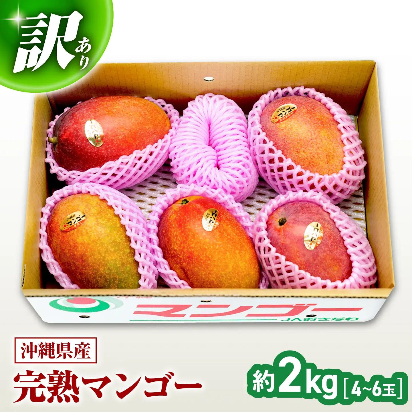 マンゴー 【2027年発送】訳ありマンゴー 約2kg 沖縄 BCAA002