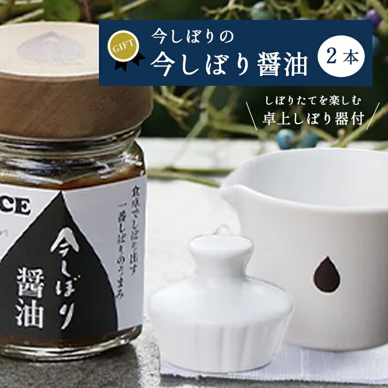 【ふるさと納税】【ギフト用】無添加 醤油2本と卓上しぼり器セット 【 国産 調味料 発酵食品 セット 醤油 詰め合わせ 発酵 しょうゆ 贈答 贈り物 プレゼント ギフト 無農薬 熟成 もろみ 京都 綾部 】