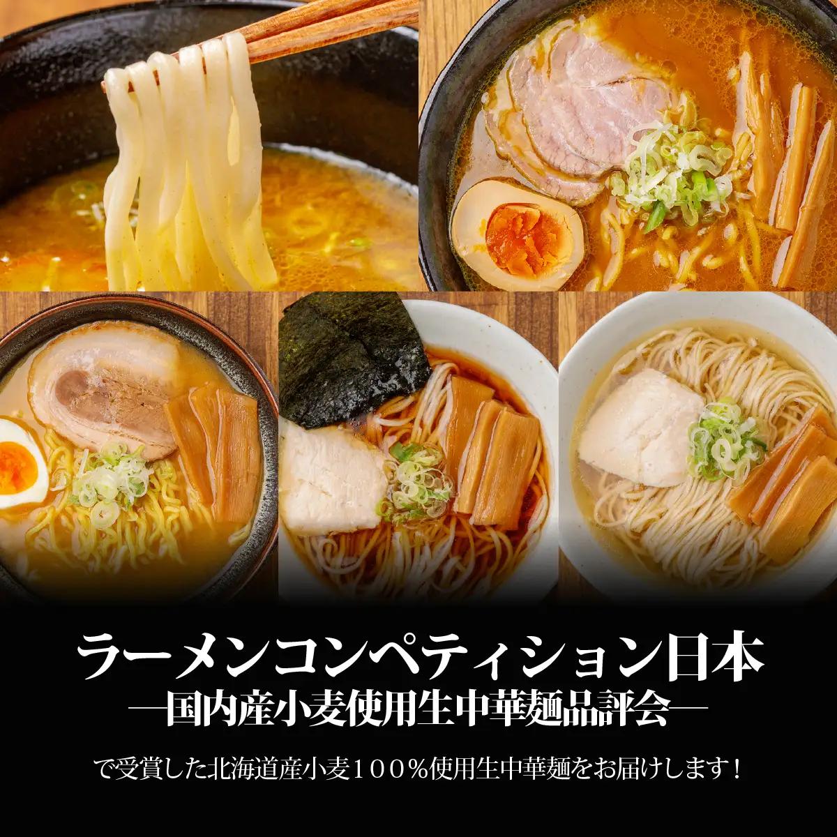 【品評会受賞麺】ラーメン・つけ麺 計１０食セット(カレーつけ麺２食、室蘭カレーラーメン２食、　味噌ラーメン２食、懐かし醤油ラーメン２食、知床どりしおラーメン２食) MROV043