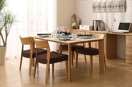 [幅1650] カリモク家具『ダイニングテーブル』DU5700 [1136]