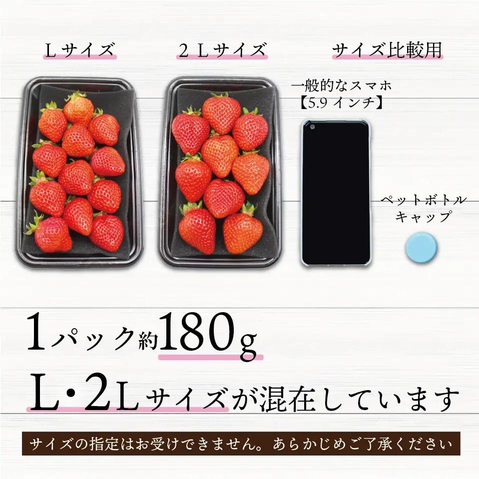 【先行予約／2027年出荷】JAむなかた直送！食べきりサイズ「博多あまおう」約180g×4パック 2J10