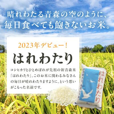 ふるさと納税 五所川原市 【2026年6月後半発送】米 はれわたり10kg(白米) 10キロ 青森県 五所川原市 |  | 02
