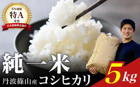 【令和７年産】丹波篠山産　コシヒカリ　5kg DS05 白米 100％単一原料米 産地直送米 おいしい お米 精米 コシヒカリ ブランド おこめ 健康 送料無料 おすすめ 人気 口コミ