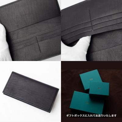 ふるさと納税 徳島市 【本革・手縫い・藍染め】本藍染イタリアンレザーの長財布【CY019】 |  | 01