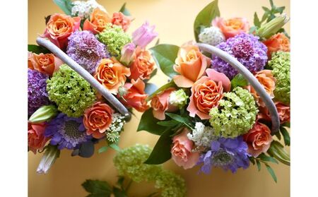 平塚産バラのアレンジメントM