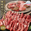 【ふるさと納税】あか牛 焼肉用 カルビ 500g くまもとあか牛 熊本県産 ブランド牛 九州産 国産 牛肉 お肉 肉 BBQ バーベキュー 冷凍 送料無料