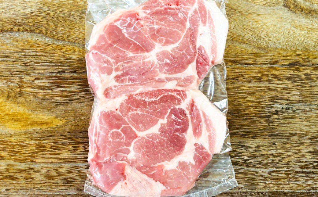 【愛媛県産】 豚肉 肩ロース 2枚ずつ小分け 約1kg （787）