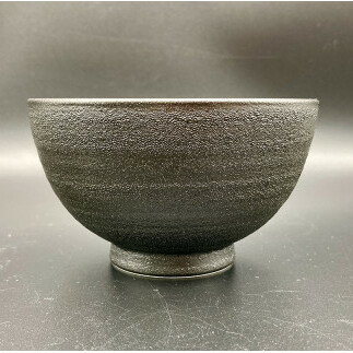 有田焼 伝作窯 黒助茶碗 松竹梅 3個セット A55-59_イメージ4