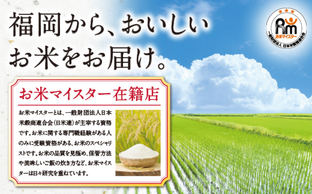 夢つくし(精米) 福岡県産ブランド米 5kg 4J1