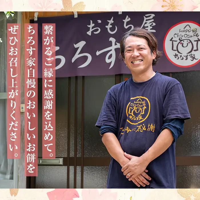 a949-A あんこ餅(100g×20個) 【ちろす家】姶良市 おもち 餡子 丸餅 つきたて 和菓子 真空パック 冷凍