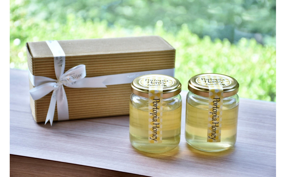 ポートピア産純粋はちみつ～Portopia Honey～【2個入り】