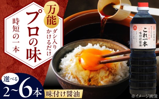 【これ1本で美味しい味付】濱口醤油のこれ1本味付け醤油 1L×3本 醤油 うす塩 健康 濃口 和食 醤油 しょう油 しょうゆ お醤油 セット 詰め合わせ 調味料 大豆 発酵食品 刺身 煮物 だし だし