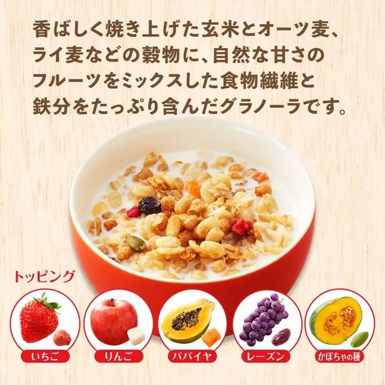 【定期便4回】 ＜毎月発送＞ カルビー　フルグラ　700g×6個 全4回 定期便 | シリアル フルーツ グラノーラ 朝食 朝ごはん 健康 お米 置き換え 食物繊維 鉄分 ビタミン 減塩 栄養補助 非