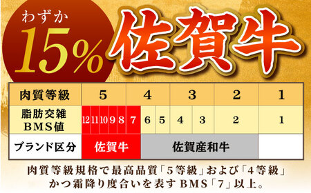 【全国有数のブランド牛】佐賀牛 上ロース（焼肉用） 500g 【がばいフーズ】[HCS094]