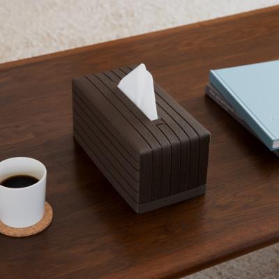 ふるさと納税 奥州市 心地よい暮らしをつくる ティッシュケース Max ダークブラウン バンドシー [AR115] |  | 02
