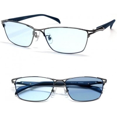 [ネオコントラスト]調光サングラス スタイリッシュフレーム・ネイビー　型番:S8003L-PHN