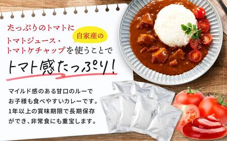 とまとたっぷりカレー15袋 | カレー レトルト ふるさと清見 DC022