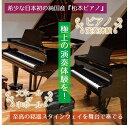 【ふるさと納税】 ピアノ演奏体験 ～「松本ピアノ」 or 「スタインウェイ」 | イベント チケット 体験チケット 松本ピアノ ベビーグランドピアノ スタインウェイ D-274 グランドピアノ ぴあの 演奏 希少 レア 君津市民文化ホール 千葉県 君津市