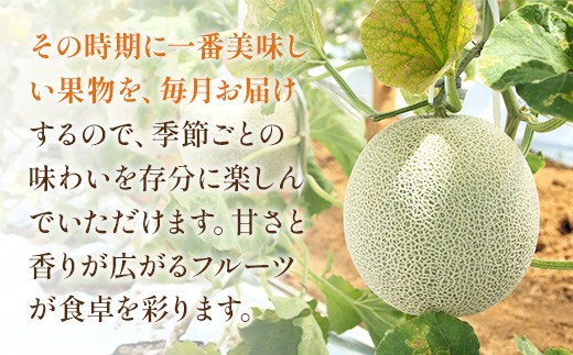 プロが選ぶ旬の果物定期便